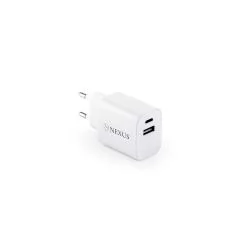 Adaptador de Cabos com duas Portas USB em ABS Reciclado Personalizado Adaptador de Cabos com duas Portas USB em ABS Reciclado Personalizado
