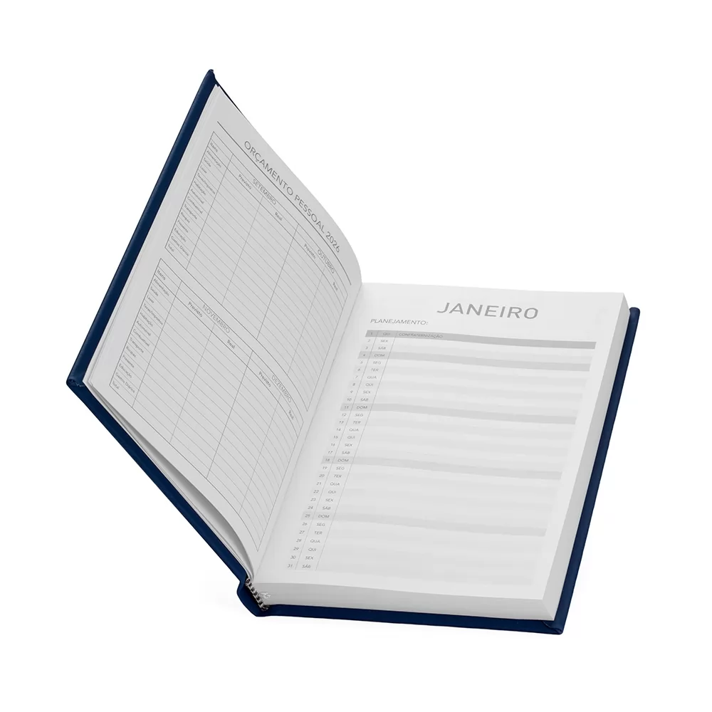 Agenda 2026 Emborrachada Personalizada