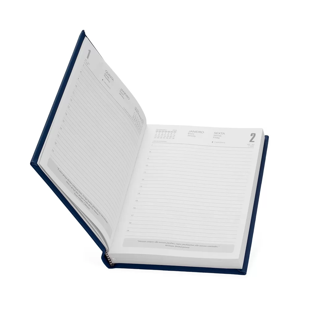 Agenda 2026 Emborrachada Personalizada