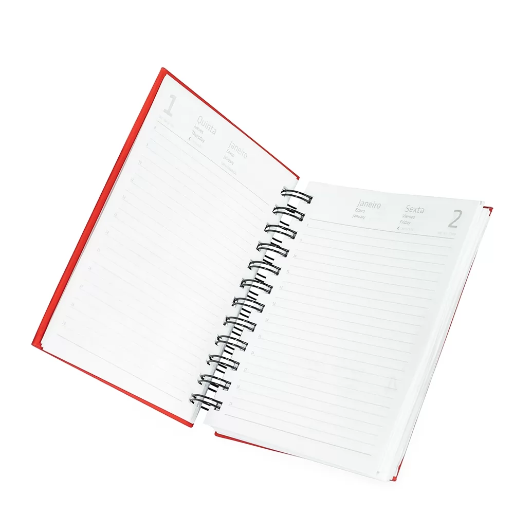 Agenda 2026 Emborrachada Personalizada