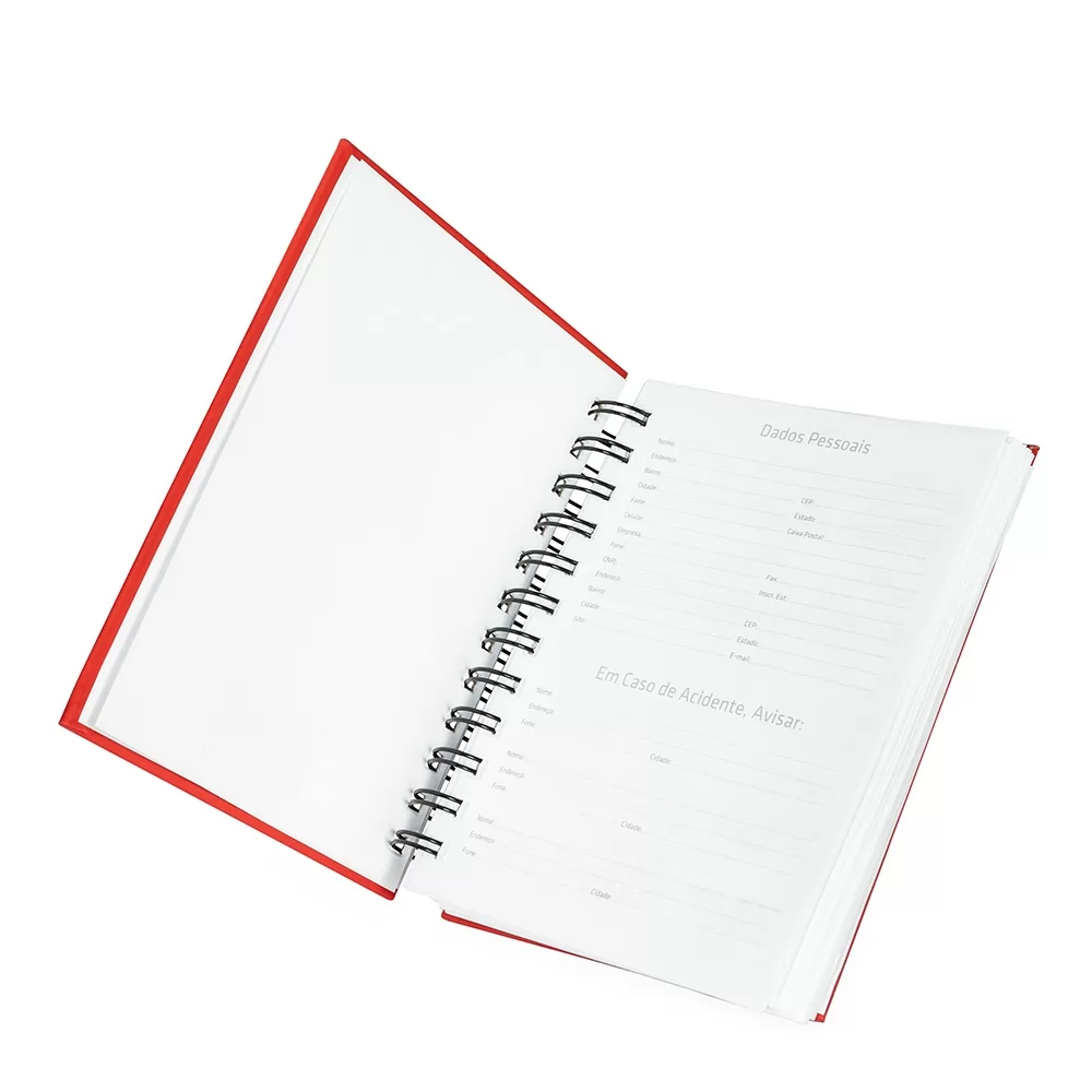 Agenda 2026 Emborrachada Personalizada