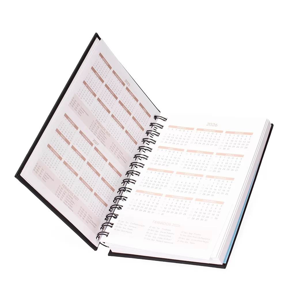 Agenda 2026 Emborrachada Personalizada