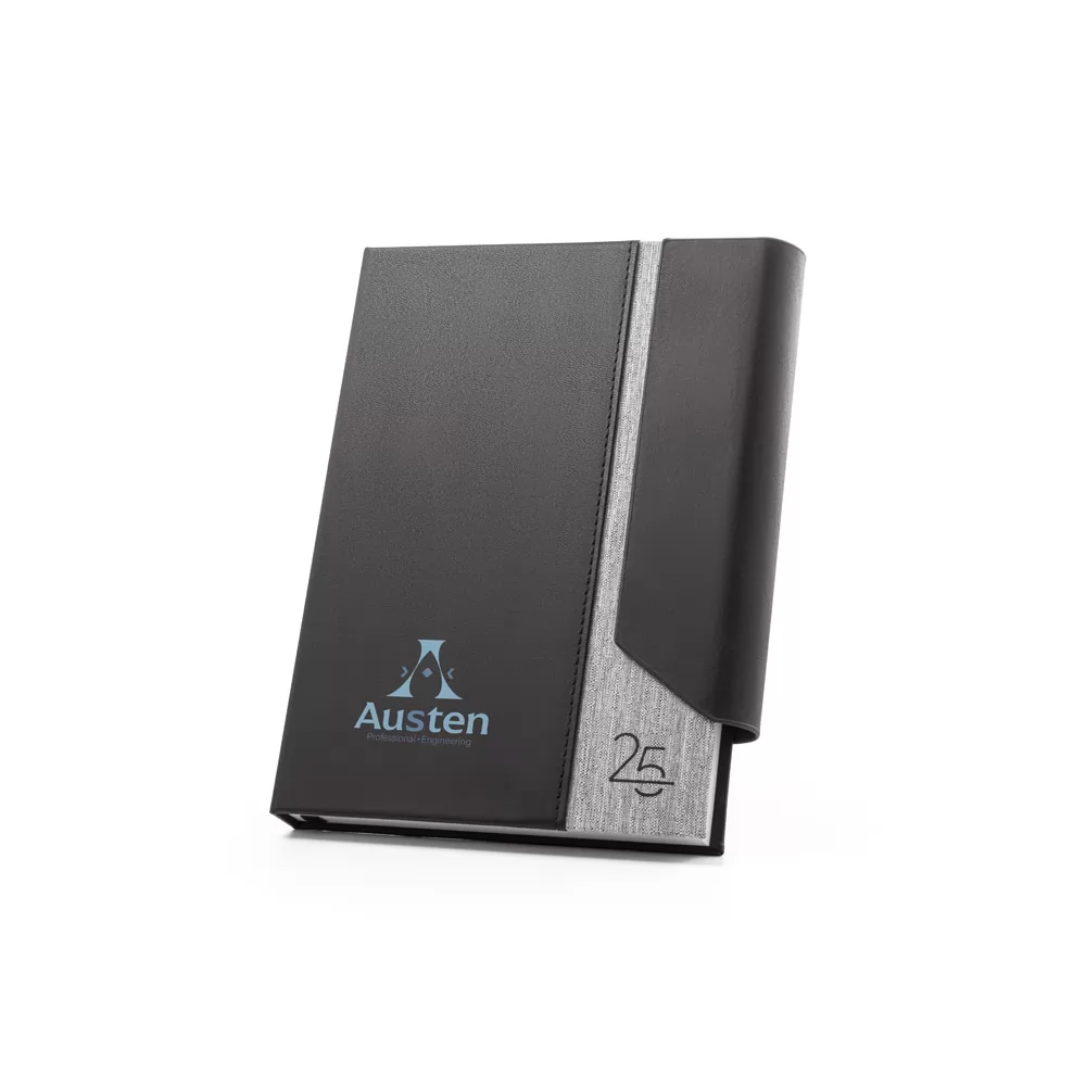 Agenda A5 em PU  e Pet reciclado Personalizada
