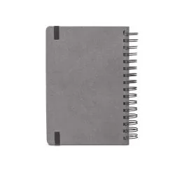 Agenda A5 Wire-o em Pele Reciclada Personalizada Agenda A5 Wire-o em Pele Reciclada Personalizada