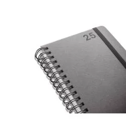 Agenda A5 Wire-o em Pele Reciclada Personalizada Agenda A5 Wire-o em Pele Reciclada Personalizada
