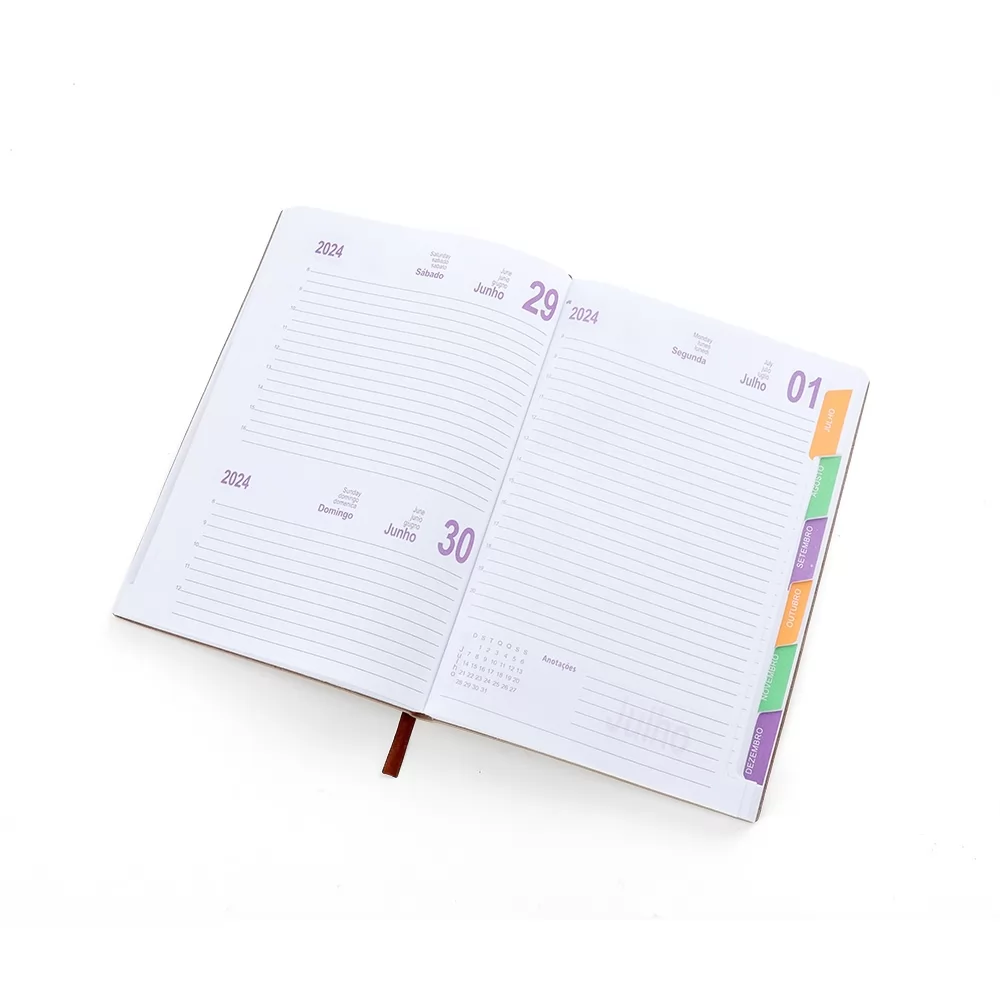 Agenda Couro Sintético 2024 Personalizada Agenda Couro Sintético 2024 Personalizada