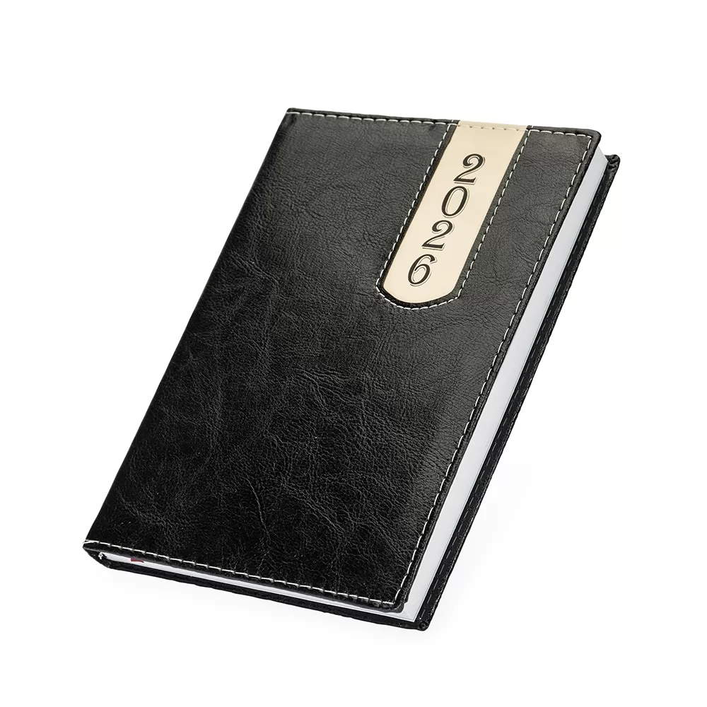 Agenda Couro Sintético 2026 Personalizada