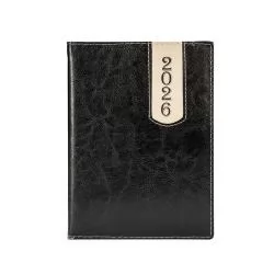 Agenda Couro Sintético 2026 Personalizada