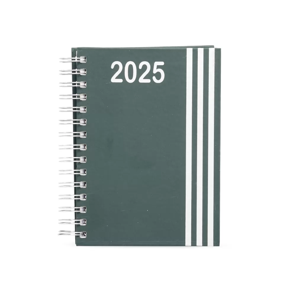 Agenda Diária 2025 Wire-o Personalizada Agenda Diária 2025 Wire-o Personalizada