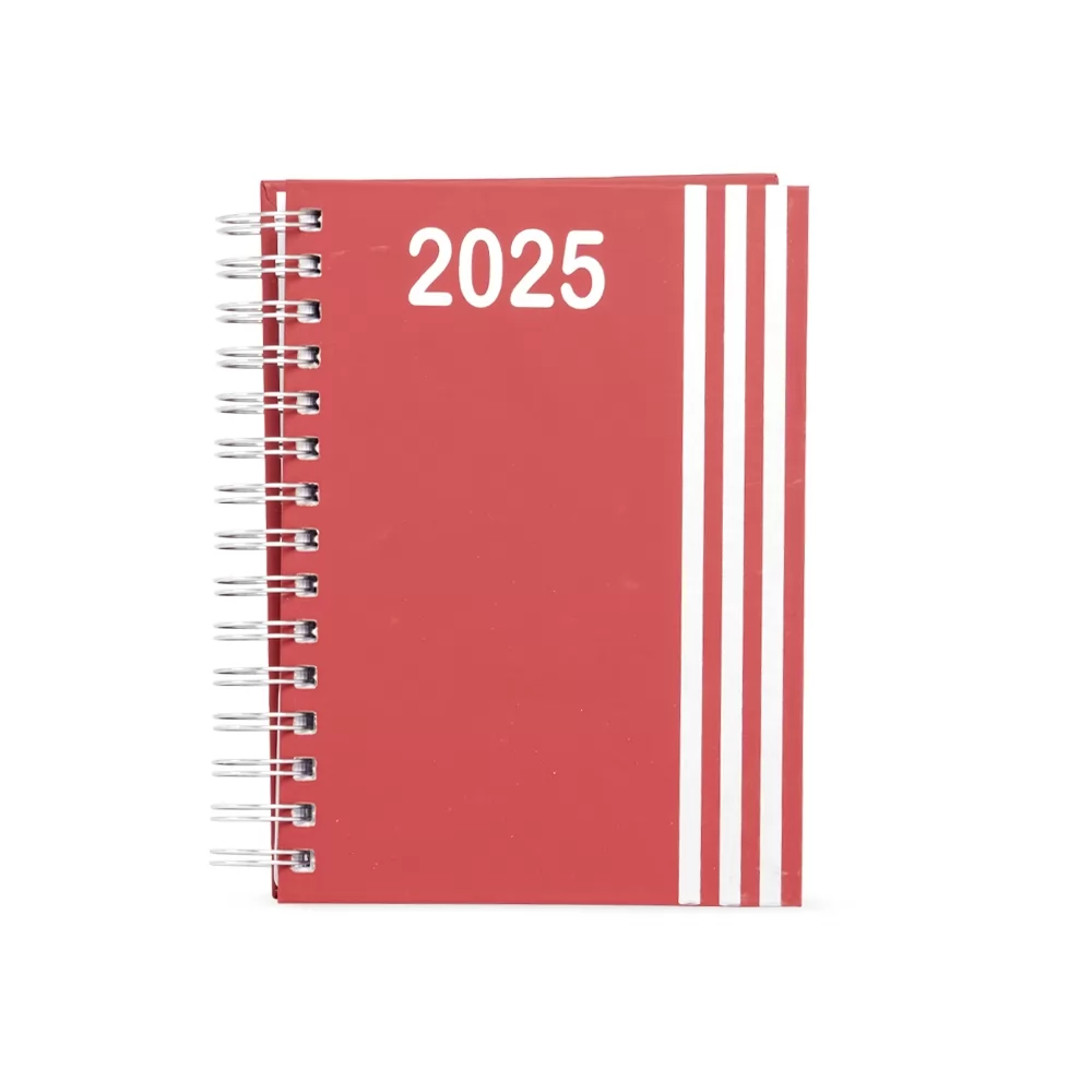 Agenda Diária 2025 Wire-o Personalizada Agenda Diária 2025 Wire-o Personalizada