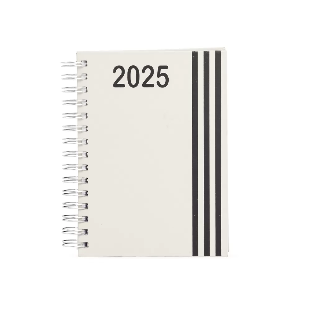 Agenda Diária 2025 Wire-o Personalizada Agenda Diária 2025 Wire-o Personalizada
