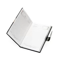 Agenda Diária 2026 com Fecho e Suporte pra Caneta Personalizada Agenda Diária 2026 com Fecho e Suporte pra Caneta Personalizada