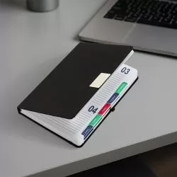 Agenda Diária 2026 Linho Personalizada