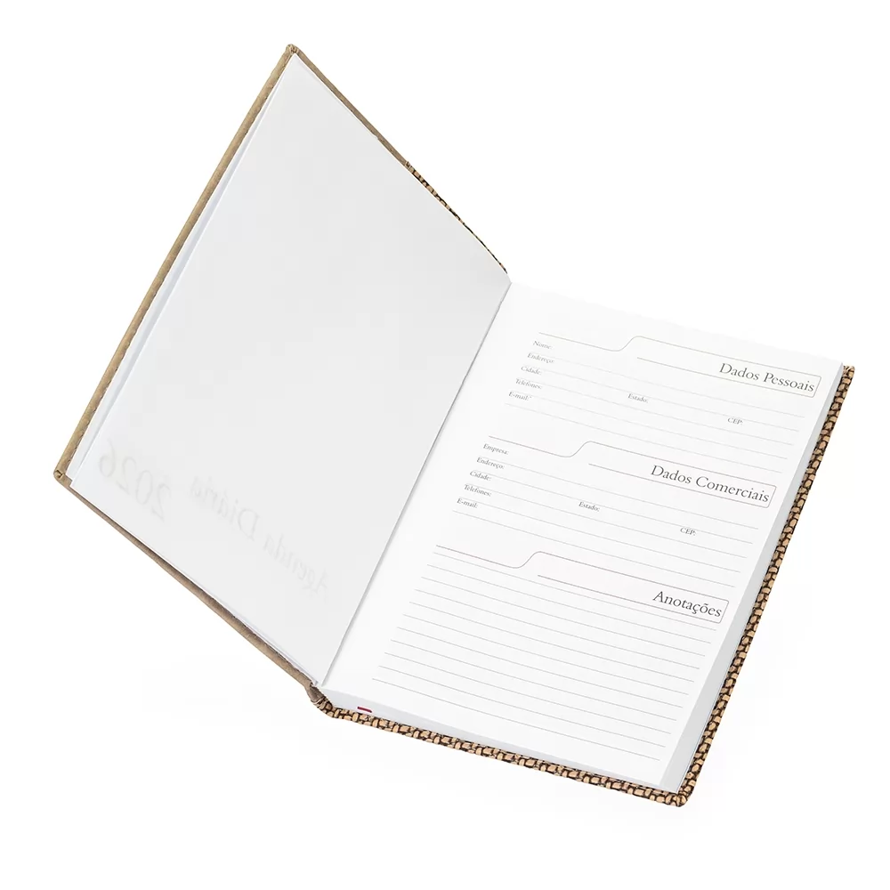 Agenda Diária 2026 Personalizada