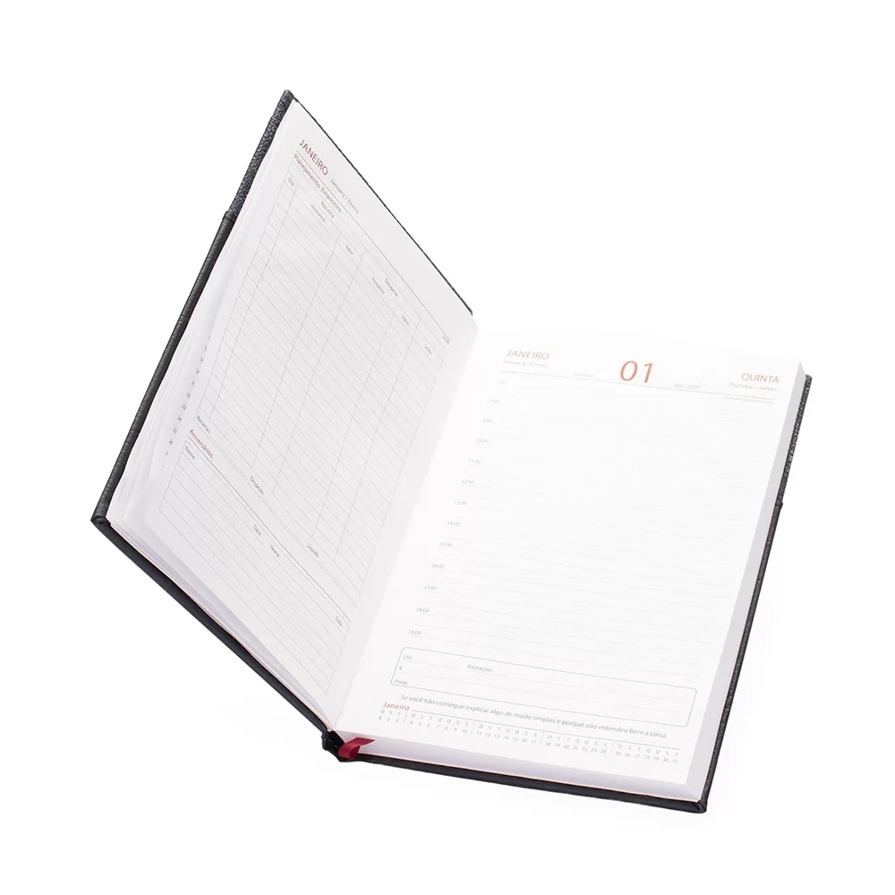 Agenda Diária 2026 Personalizada