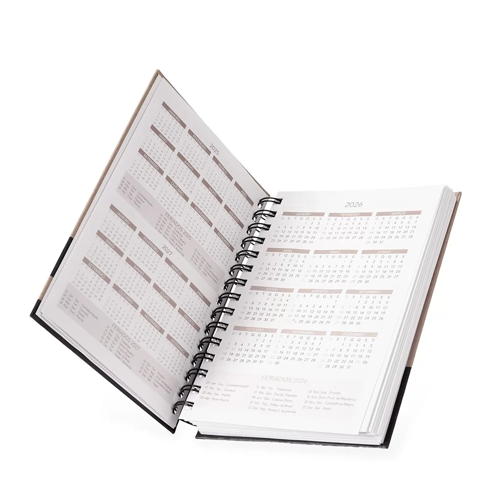 Agenda Diária 2026 Personalizada