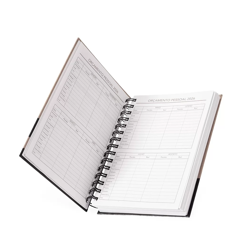 Agenda Diária 2026 Personalizada