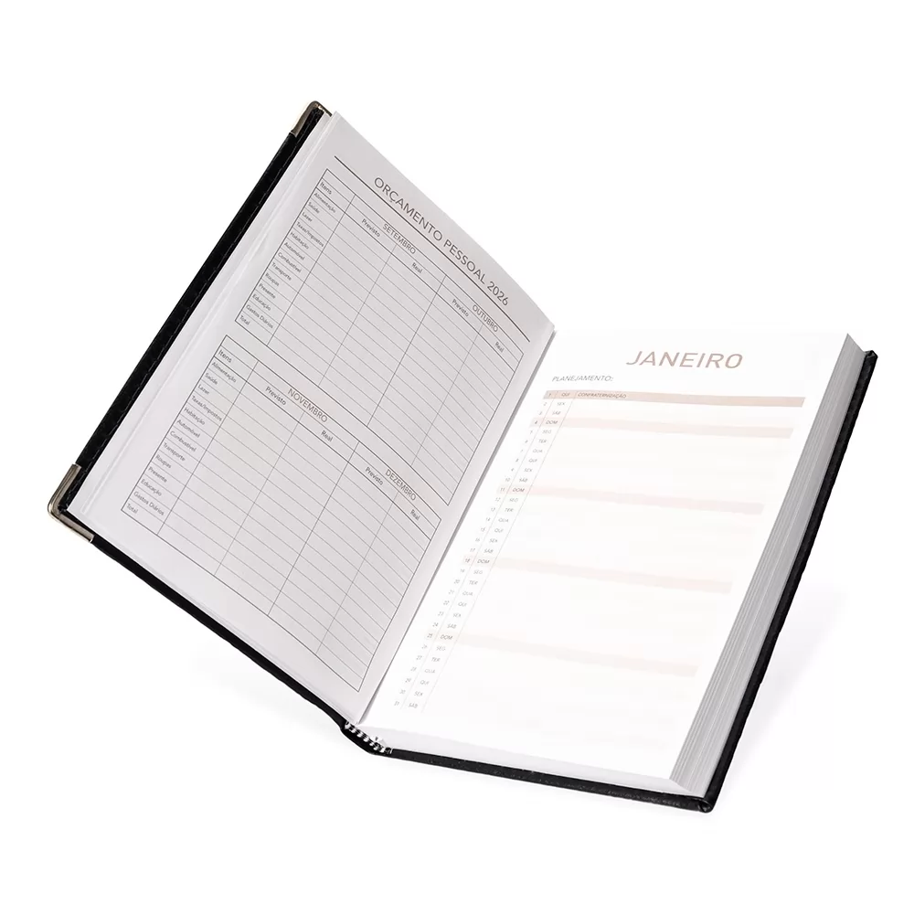 Agenda Diária 2026 Personalizada