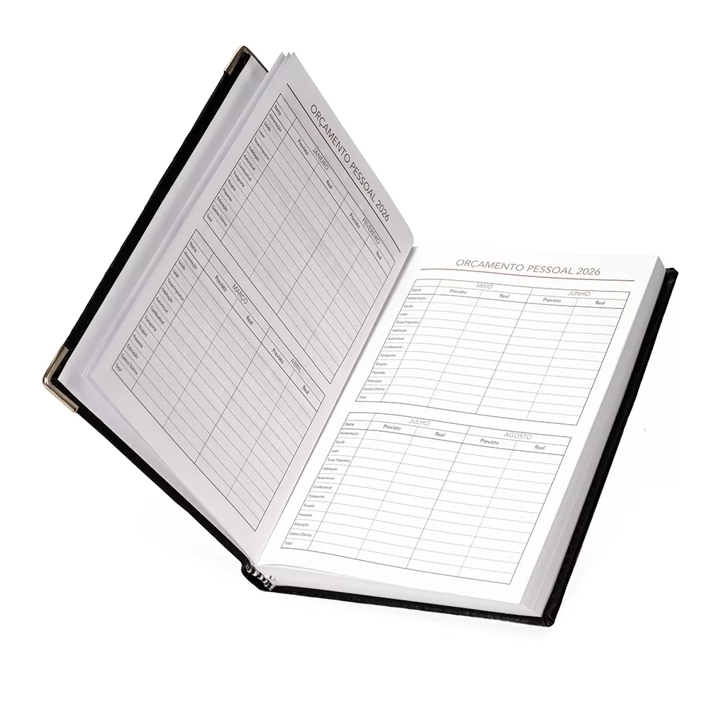 Agenda Diária 2026 Personalizada