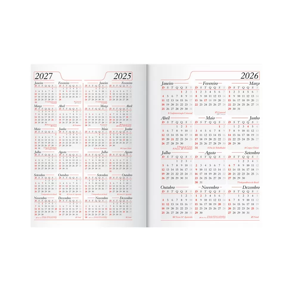 Agenda Diária 2026 Personalizada