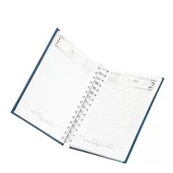 Agenda Diária 2026 Wire-o Personalizada Agenda Diária 2026 Wire-o Personalizada
