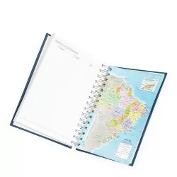 Agenda Diária 2026 Wire-o Personalizada Agenda Diária 2026 Wire-o Personalizada