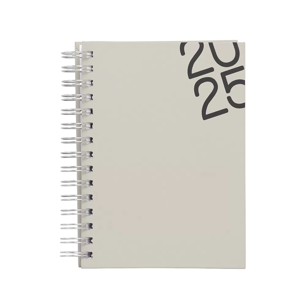 Agenda diária 2026 Wire-o Personalizada