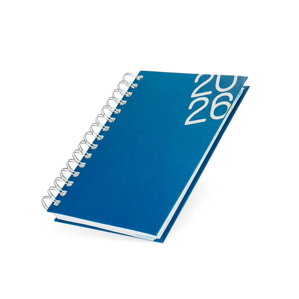 Agenda diária 2026 Wire-o Personalizada