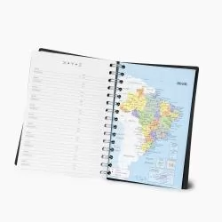 Agenda Diária Wire-o Personalizada
