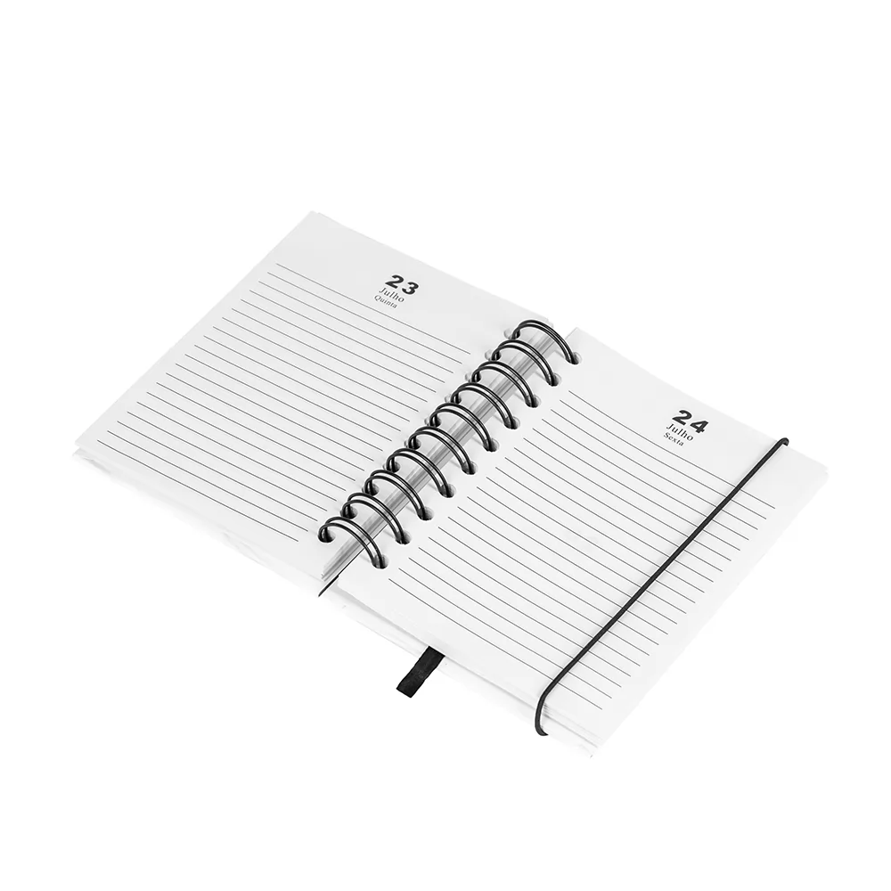 Agenda Diária Wire-O Personalizada