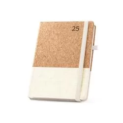 Agenda em cortiça e linho Personalizada Agenda em cortiça e linho Personalizada