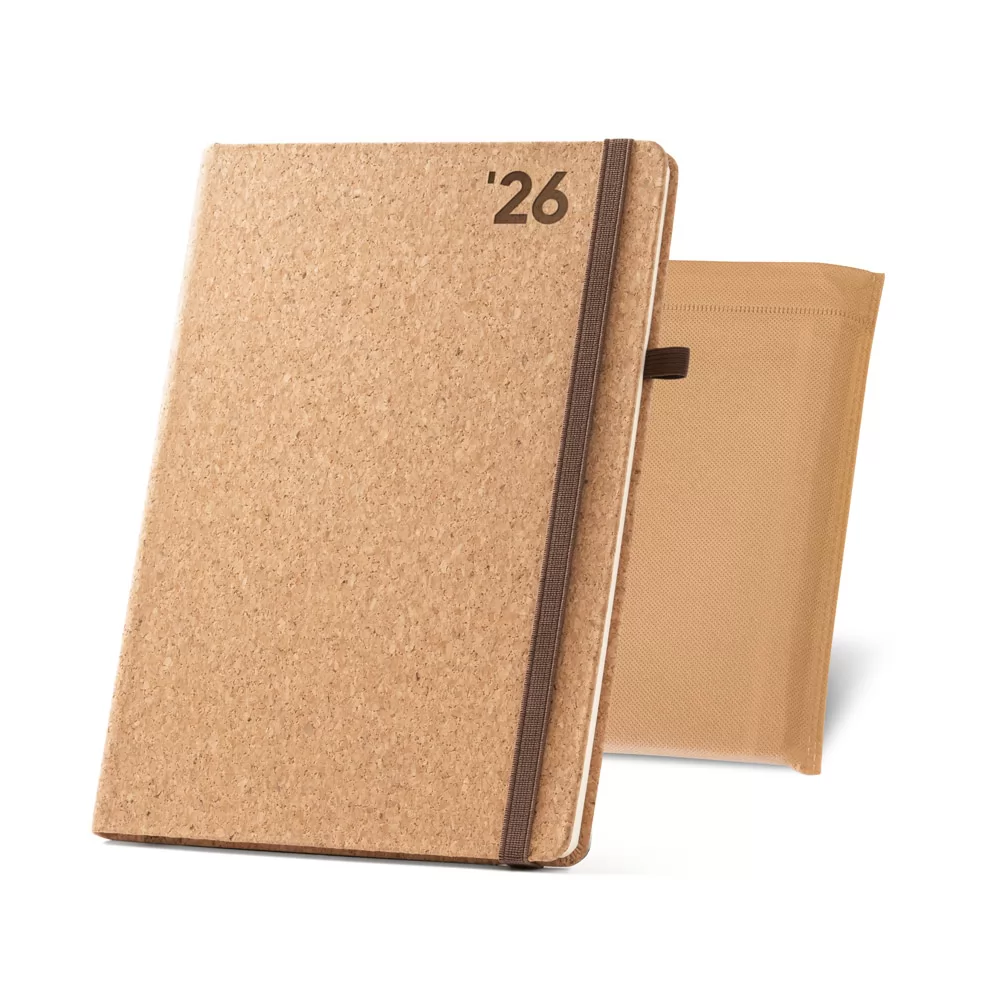 Agenda em cortiça Personalizada Agenda em cortiça Personalizada