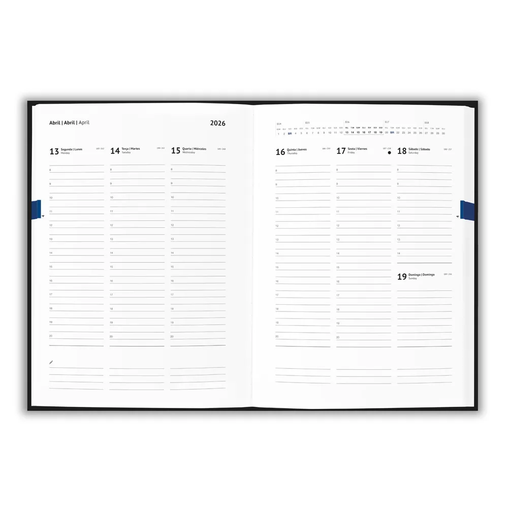 Agenda em rPET Personalizada Agenda em rPET Personalizada