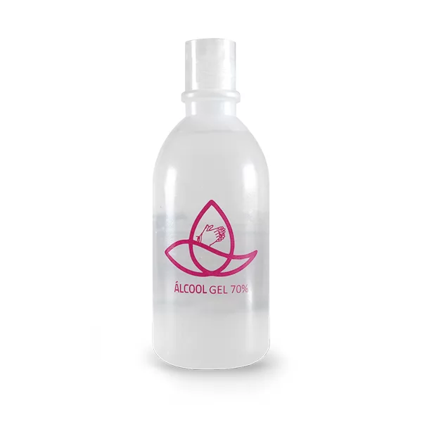 Álcool Gel 70% Antisséptico 500ml Personalizado Álcool Gel 70% Antisséptico 500ml Personalizado