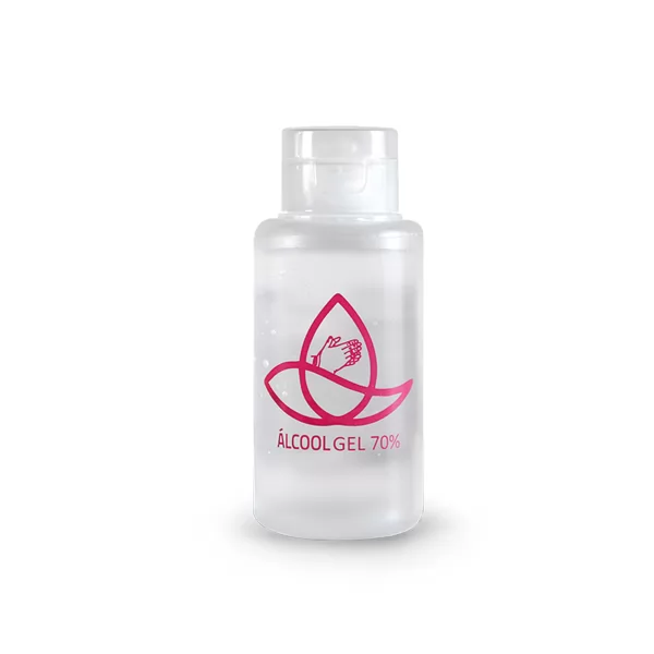 Álcool Gel 70% Antisséptico 60ml Personalizado Álcool Gel 70% Antisséptico 60ml Personalizado