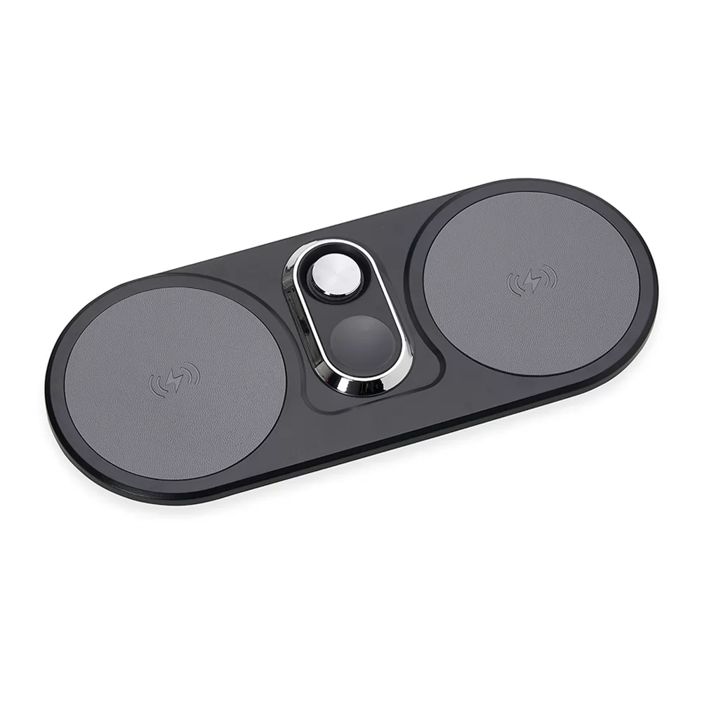 Base Dual Indução para Celulares e Iwatch Personalizado Base Dual Indução para Celulares e Iwatch Personalizado