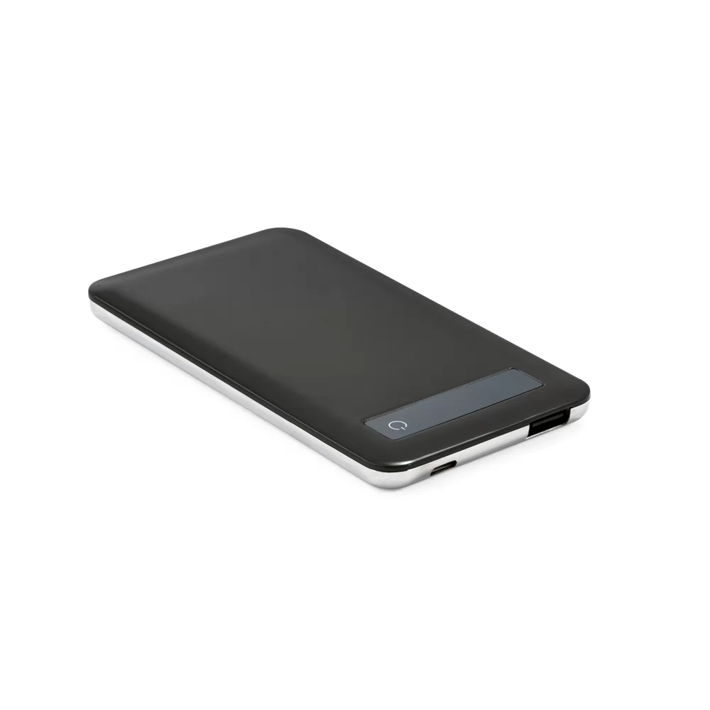 Bateria portátil com ecrã touch e indicador de carga 4.000 mAh Personalizada Bateria portátil com ecrã touch e indicador de carga 4.000 mAh Personalizada