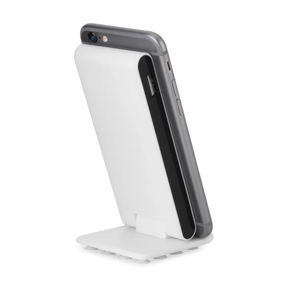Bateria portátil com Porta Celular 4000 mAh Personalizada Bateria portátil com Porta Celular 4000 mAh Personalizada