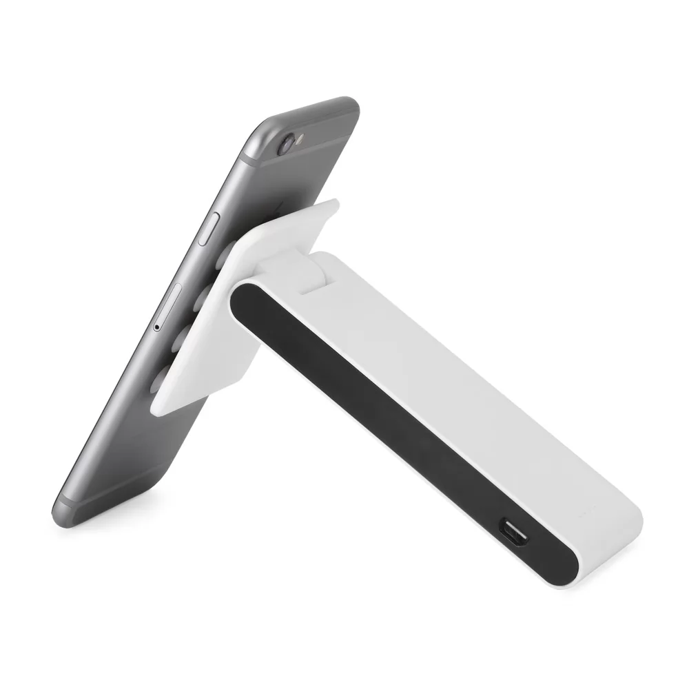 Bateria portátil com Porta Celular 4000 mAh Personalizada Bateria portátil com Porta Celular 4000 mAh Personalizada