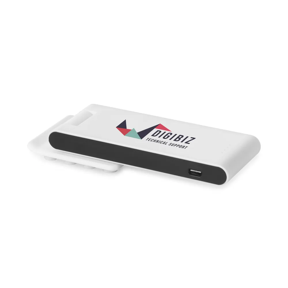 Bateria portátil com Porta Celular 4000 mAh Personalizada Bateria portátil com Porta Celular 4000 mAh Personalizada