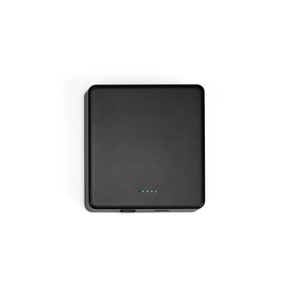 Bateria portátil em ABS 100% reciclado 5.000 mAh Personalizada Bateria portátil em ABS 100% reciclado 5.000 mAh Personalizada