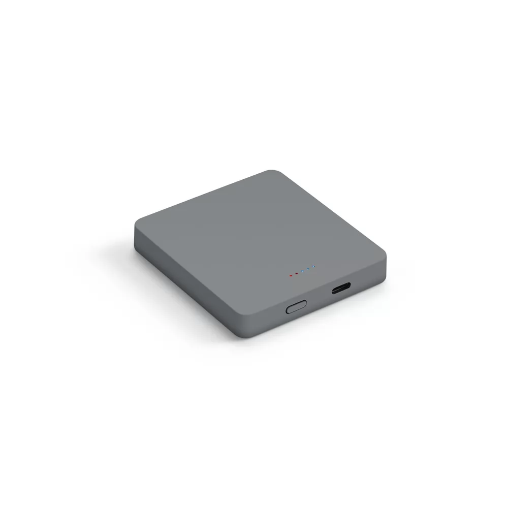 Bateria portátil em ABS 100% reciclado 5.000 mAh Personalizada Bateria portátil em ABS 100% reciclado 5.000 mAh Personalizada