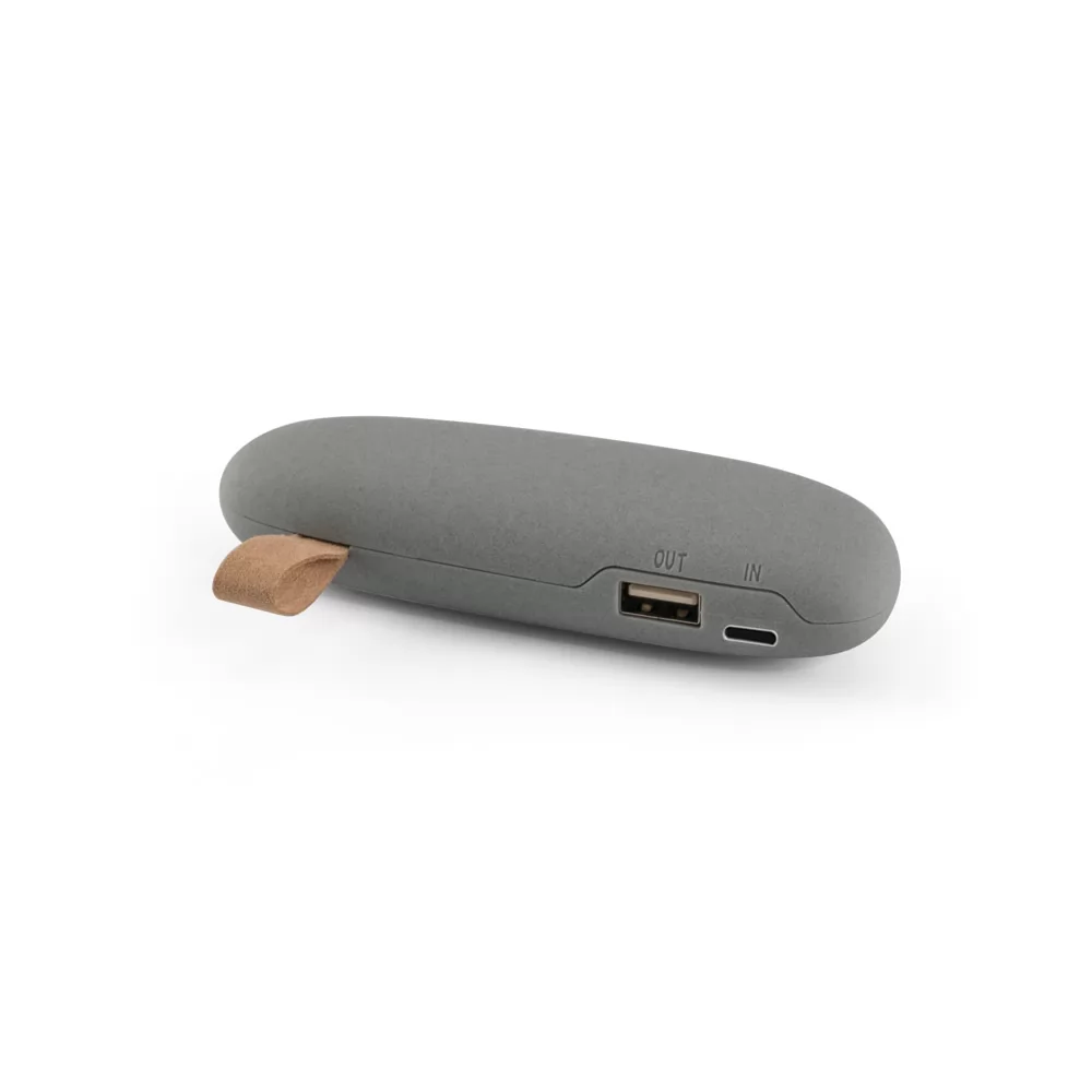 Bateria portátil em ABS com bateria de lítio 2.000 mAh Personalizada Bateria portátil em ABS com bateria de lítio 2.000 mAh Personalizada