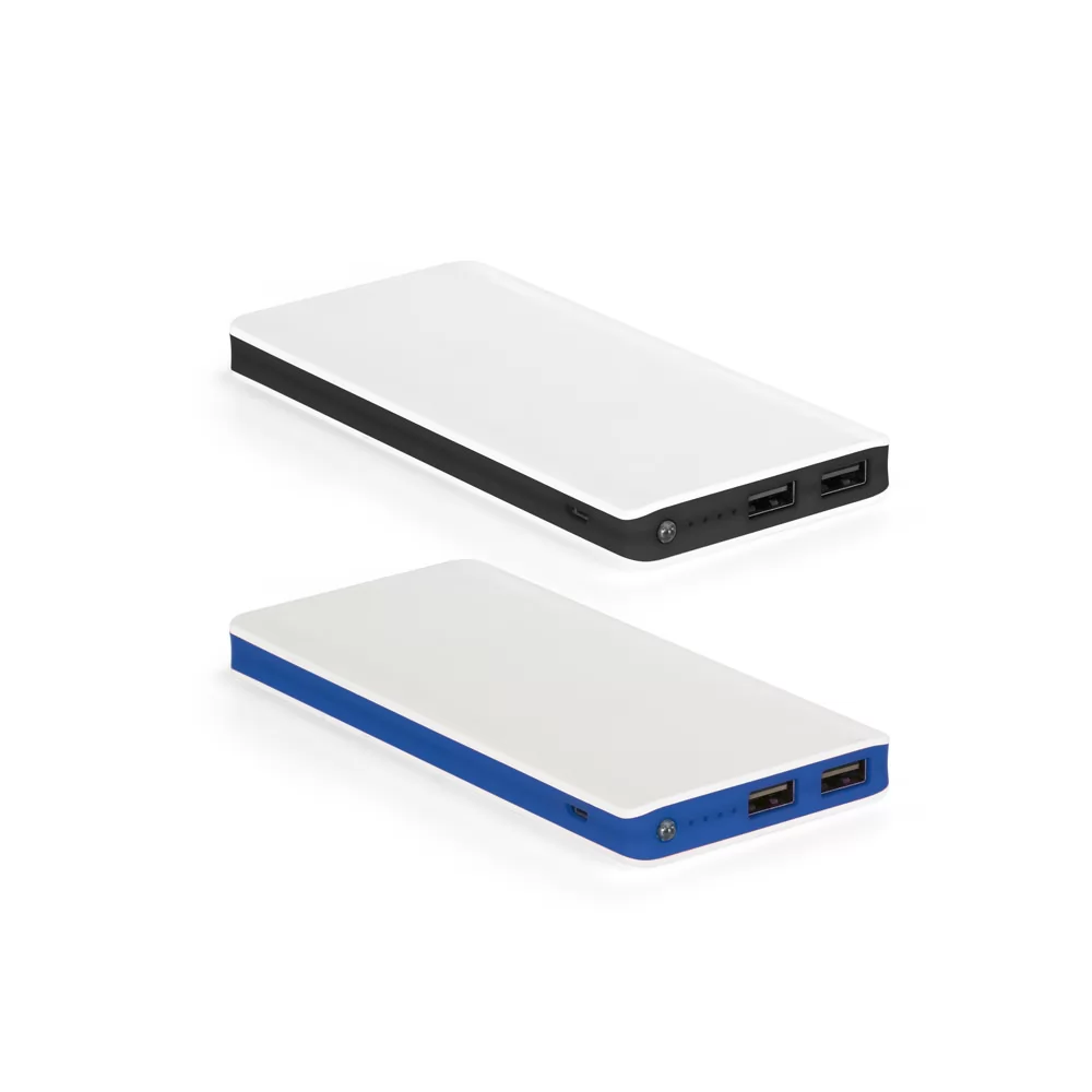 Bateria portátil em ABS com LED 10.000 mAh Personalizada Bateria portátil em ABS com LED 10.000 mAh Personalizada