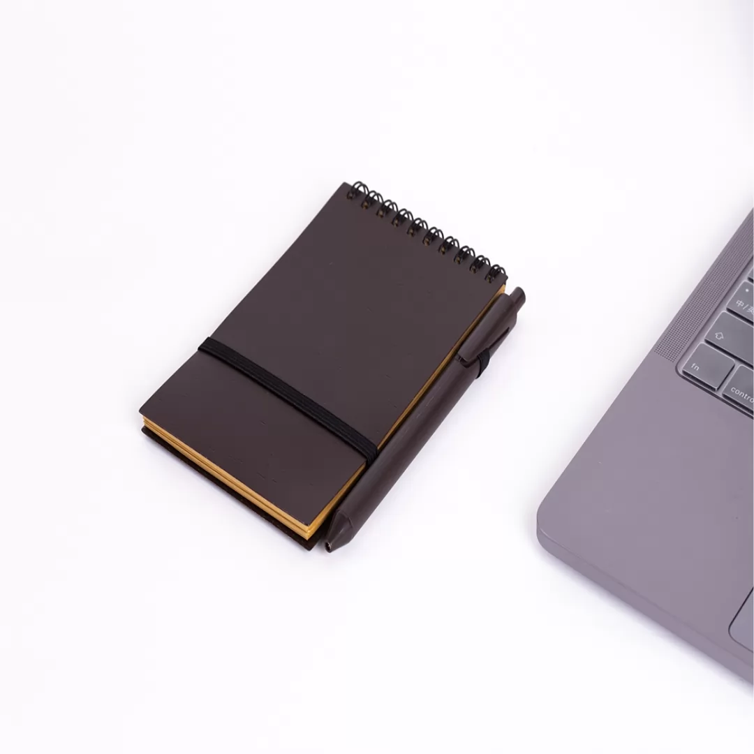 Bloco de anotações Capa Ecológica Café Personalizado