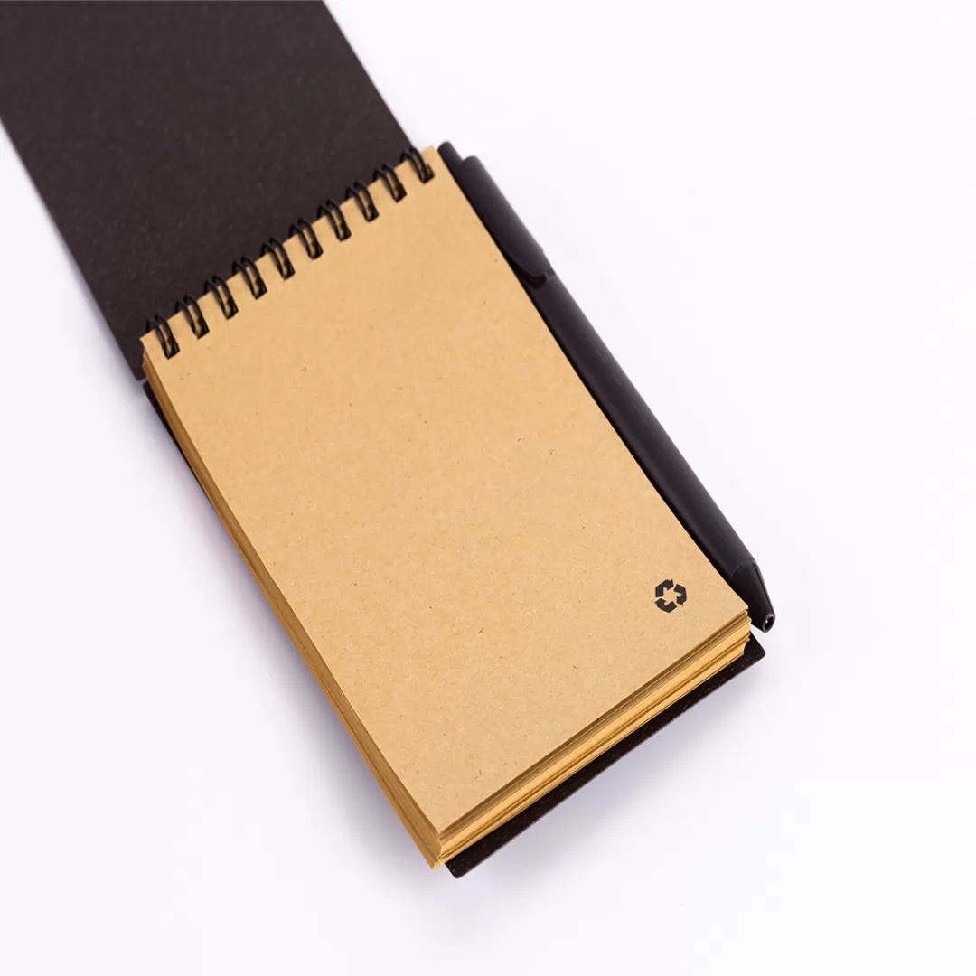 Bloco de anotações Capa Ecológica Café Personalizado