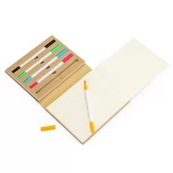 Bloco de Anotações com 5 Canetas Personalizado Bloco de Anotações com 5 Canetas Personalizado