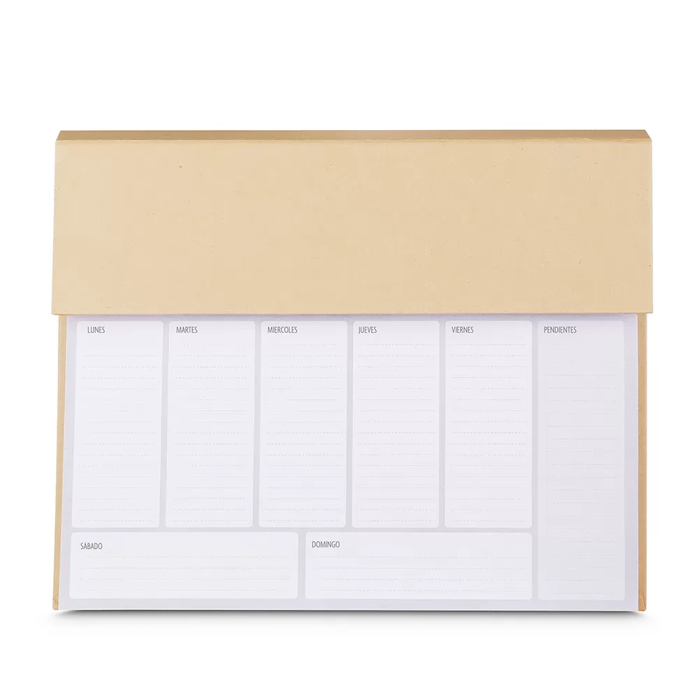 Bloco de Anotações com Autoadesivos e Caneta Personalizado