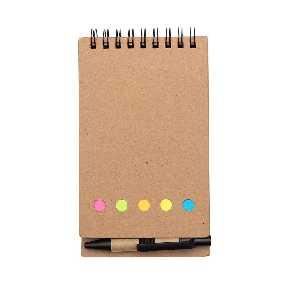 Bloco de Anotações com Caneta e Post-it Personalizado Bloco de Anotações com Caneta e Post-it Personalizado