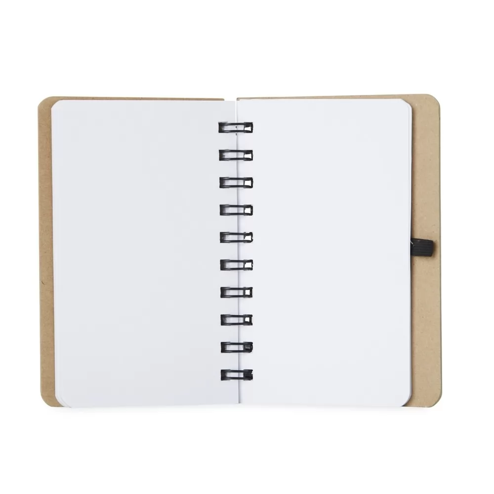 Bloco de Anotações em Kraft com Porta Caneta Personalizado Bloco de Anotações em Kraft com Porta Caneta Personalizado